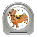 daschund Travel Alarm Clock