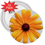 daisy 3  Button (10 pack)
