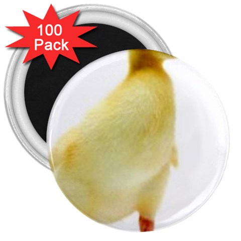 chick duck duckling 3  Magnet (100 pack) from UrbanLoad.com Front