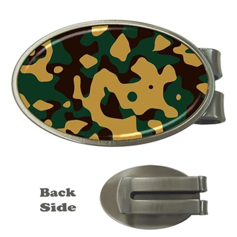 camo Money Clip (Oval) from UrbanLoad.com Front