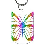 butterfly Dog Tag (One Side)