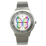 butterfly Stainless Steel Watch