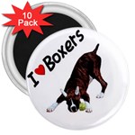 boxer 3 3  Magnet (10 pack)