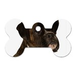 boxer 2 Dog Tag Bone (One Side)