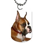 boxer Dog Tag (One Side)