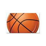 basketball Sticker (Rectangular)