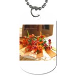 flowers Dog Tag (One Side)