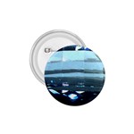 Aquamarine 1.75  Button