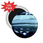 Aquamarine 2.25  Magnet (100 pack) 