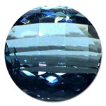 Aquamarine Magnet 5  (Round)