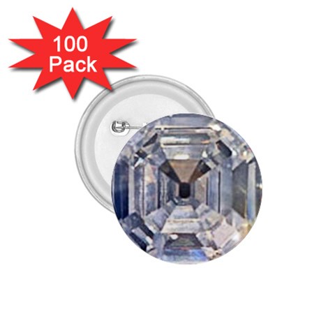 Portugese Diamond 1.75  Button (100 pack)  from UrbanLoad.com Front