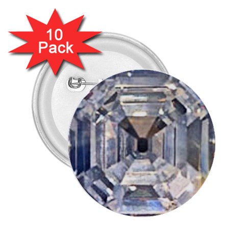 Portugese Diamond 2.25  Button (10 pack) from UrbanLoad.com Front