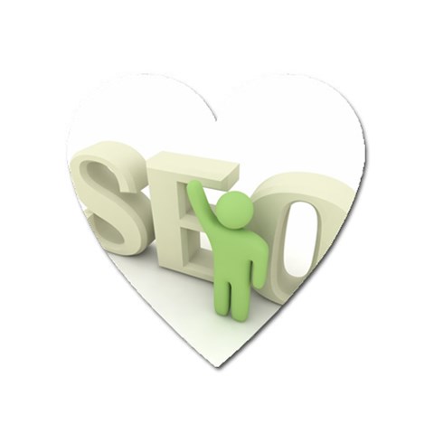 seo Magnet (Heart) from UrbanLoad.com Front