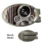 Rolleiflex camera Money Clip (Oval)