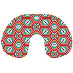Hexagons and stars pattern                                                                Travel Neck Pillow