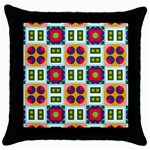 Shapes in shapes 2                                                                 Throw Pillow Case (Black)