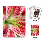 Stargazer Lily   Playing Cards Single Design