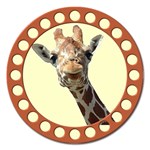 Giraffe Magnet 5  (Round)
