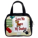 Love my donkey Classic Handbag (Two Sides)