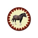 Clydesdale Rubber Round Coaster (4 pack)