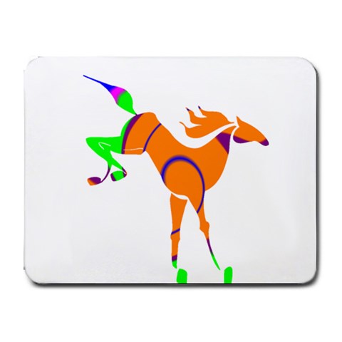 Bucking horse Small Mousepad from UrbanLoad.com Front