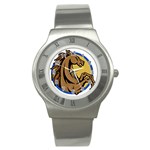 Horse circle Stainless Steel Watch