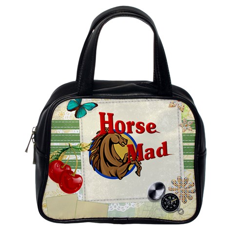 Horse mad Classic Handbag (One Side) from UrbanLoad.com Front