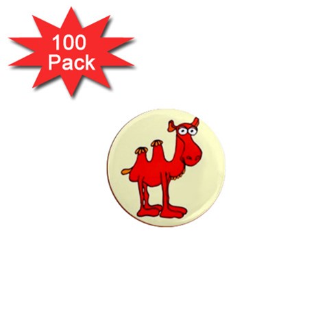 Camel 1  Mini Magnet (100 pack)  from UrbanLoad.com Front
