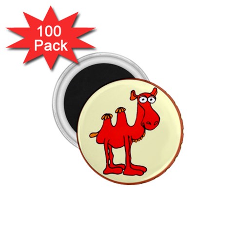 Camel 1.75  Magnet (100 pack)  from UrbanLoad.com Front