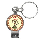 Who me? Nail Clippers Key Chain
