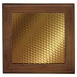 Gold, Golden Background ,aesthetic Framed Tile