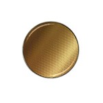 Gold, Golden Background ,aesthetic Hat Clip Ball Marker (10 pack)