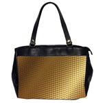 Gold, Golden Background ,aesthetic Oversize Office Handbag (2 Sides)
