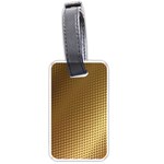 Gold, Golden Background ,aesthetic Luggage Tag (one side)