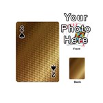 Gold, Golden Background ,aesthetic Playing Cards 54 Designs (Mini)