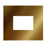 Gold, Golden Background ,aesthetic White Wall Photo Frame 5  x 7 