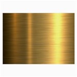 Golden Textures Polished Metal Plate, Metal Textures Large Glasses Cloth