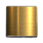 Golden Textures Polished Metal Plate, Metal Textures Memory Card Reader (Square 5 Slot)