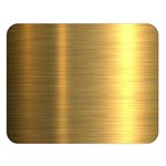 Golden Textures Polished Metal Plate, Metal Textures Premium Plush Fleece Blanket (Large)