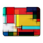 Multicolored Retro Abstraction%2 Small Mousepad