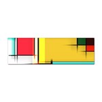 Multicolored Retro Abstraction%2 Sticker Bumper (10 pack)