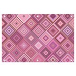 Pink Retro Texture With Rhombus, Retro Backgrounds Banner and Sign 6  x 4 