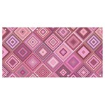 Pink Retro Texture With Rhombus, Retro Backgrounds Banner and Sign 8  x 4 