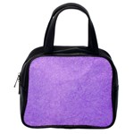 Purple Paper Texture, Paper Background Classic Handbag (One Side)