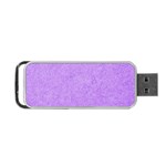 Purple Paper Texture, Paper Background Portable USB Flash (One Side)