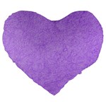 Purple Paper Texture, Paper Background Large 19  Premium Heart Shape Cushions