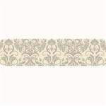 Retro Texture With Ornaments, Vintage Beige Background Large Bar Mat
