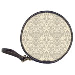 Retro Texture With Ornaments, Vintage Beige Background Classic 20-CD Wallets