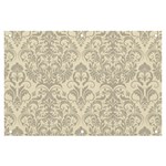 Retro Texture With Ornaments, Vintage Beige Background Banner and Sign 6  x 4 