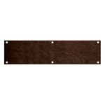 Black Leather Texture Leather Textures, Brown Leather Line Banner and Sign 4  x 1 